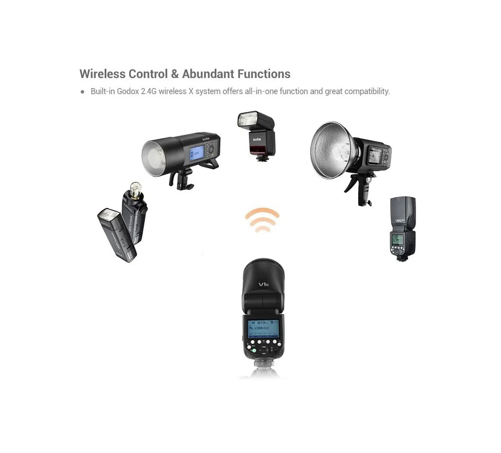 فلاش كاميرا تصوير سبيد لايت Godox V1 Flash For [Canon] 